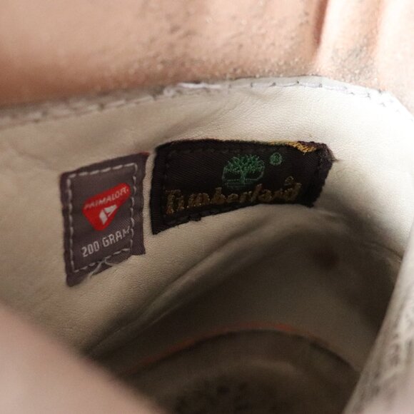 Timberland Womens Pink Linden Woods Leather Waterproof Lace Up Outdoor Boots - Picture 11 of 12